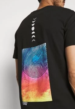 Pier One Camiseta Estampada - Black, Hombre -Ofertas Pier One Tienda a04faedf0ac049d4b160a347d064dfa5