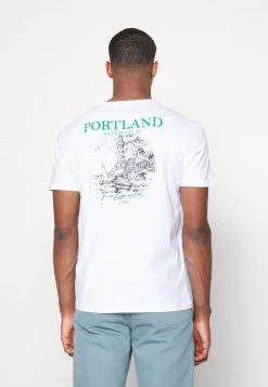 Pier One Hombre GRAPHIC T-SHIRT - Camiseta Estampada - White -Ofertas Pier One Tienda a058522e6b3a434d8d03089da323dad2