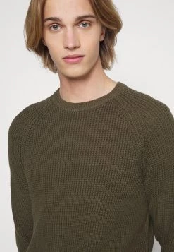 Pier One Hombre Jersey De Punto - Olive -Ofertas Pier One Tienda a07bd75f5e6b47ef9143061a73088481