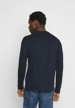 Pier One Camiseta De Manga Larga - Dark Blue, Hombre -Ofertas Pier One Tienda a1335ae88c394f9aa0b67caf53800d34