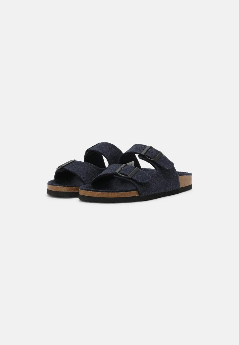 Pier One UNISEX - Sandalias Planas - Dark Blue, Unisexo 4 Pier One UNISEX - Sandalias Planas - Dark Blue, Unisexo - Imagen 2