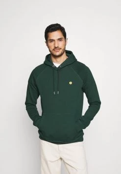 Pier One Hombre Jersey Con Capucha - Dark Green