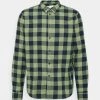 Pier One Hombre Camisa - Dark Blue/green