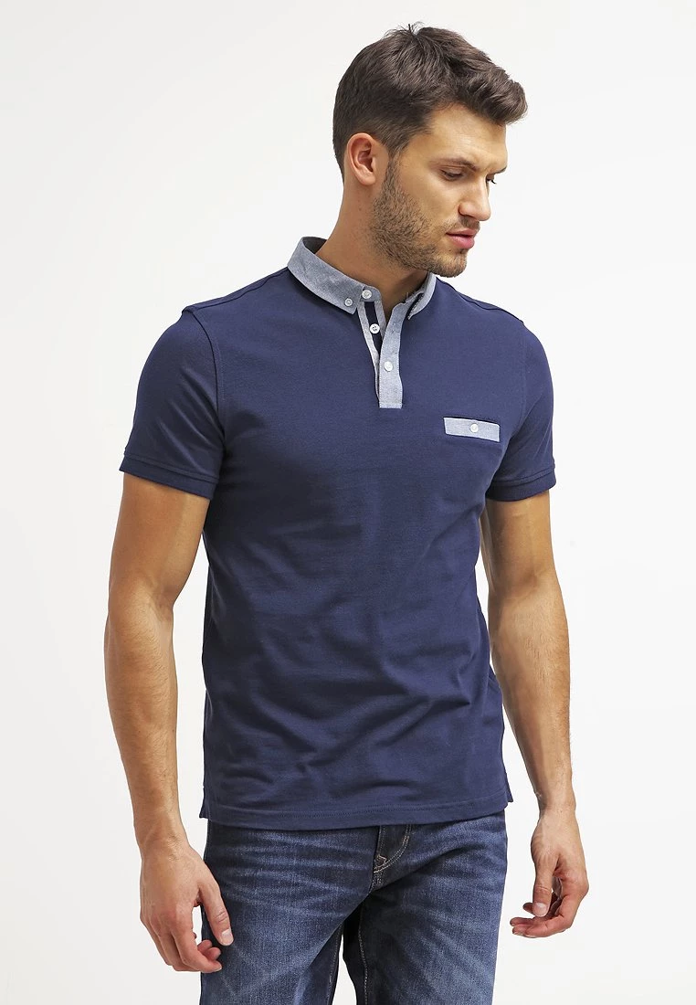 Pier One Hombre Polo - Dark Blue 3 Pier One Hombre Polo - Dark Blue