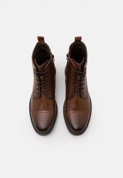 Pier One Hombre Botines Con Cordones - Cognac -Ofertas Pier One Tienda ab56e1f8de9b4adfb07f0633207460f8