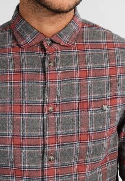 Pier One Hombre Camisa - Grey/coral -Ofertas Pier One Tienda aec58b86fdd04742b8391be56b121545