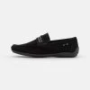 Pier One Hombre LEATHER - Mocasines - Black -Ofertas Pier One Tienda af72be58c1d340b6ae36da78f6d92fc3