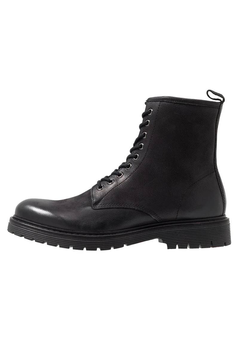 Pier One Hombre LEATHER - Botines Con Cordones - Black 3 Pier One Hombre LEATHER - Botines Con Cordones - Black