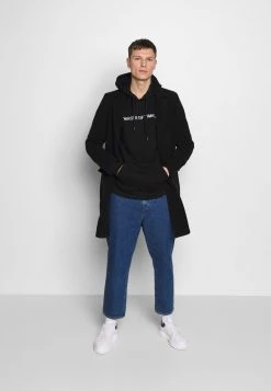 Pier One Hombre WASTE OF TIME HOOD - Jersey Con Capucha - Black -Ofertas Pier One Tienda b14e93a75a354eee810e370764d95c3c