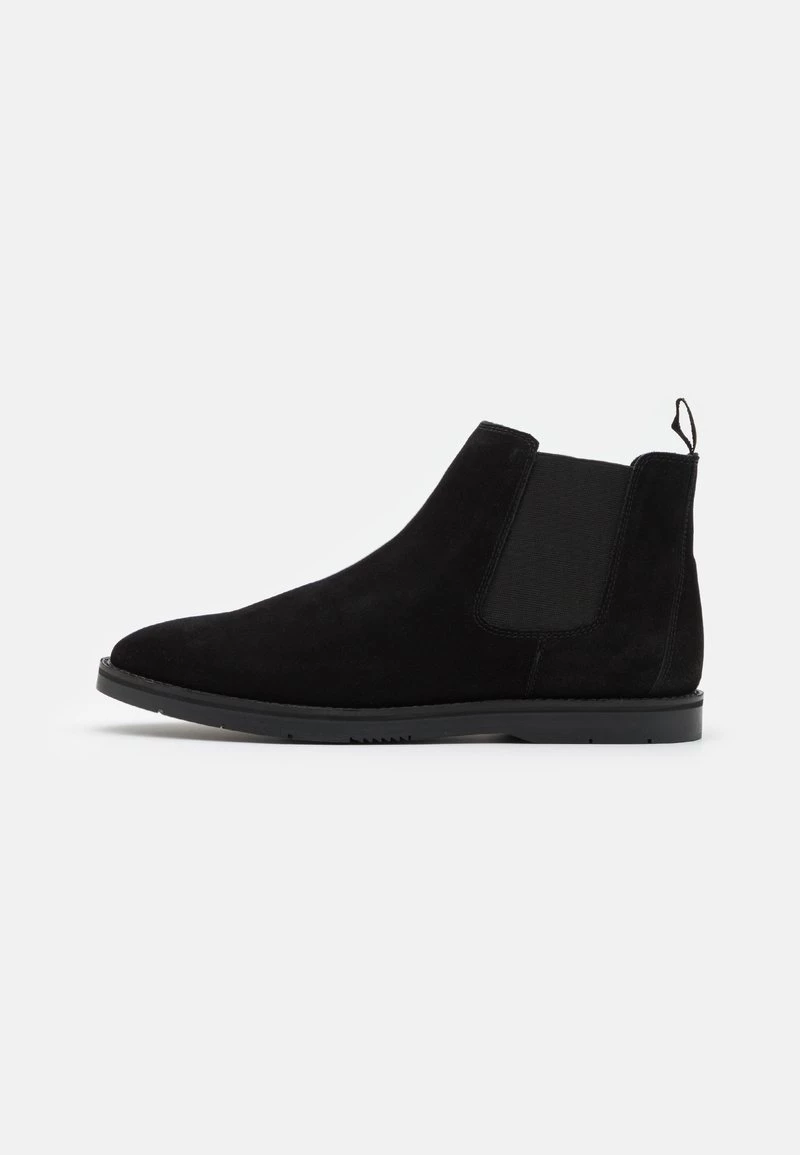 Pier One Hombre LEATHER - Botines - Black 3 Pier One Hombre LEATHER - Botines - Black