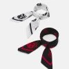 Pier One Unisexo BANDANA 2 PACK UNISEX - Pañuelo - Black/white/red -Ofertas Pier One Tienda b4db7e280c7246acbad01bbd0aabb72f