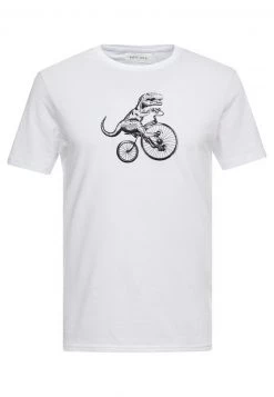 Pier One Camiseta Estampada - White, Hombre -Ofertas Pier One Tienda b7437b77ec2f41d3a4ba019ad768db99