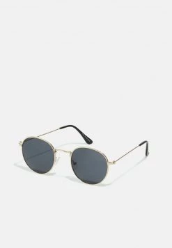 Pier One Unisexo UNISEX - Gafas De Sol - Gold-coloured/black