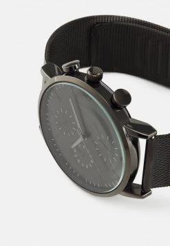 Pier One Unisexo SET - Reloj - Gunmetal/black -Ofertas Pier One Tienda ba2531122bb540b4ba4f6157ab3f79f2