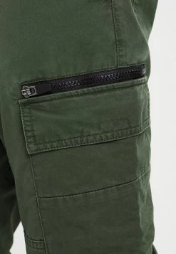 Pier One Hombre Pantalones Cargo - Dark Green -Ofertas Pier One Tienda c09213f9c49144359506b21a8ab774db