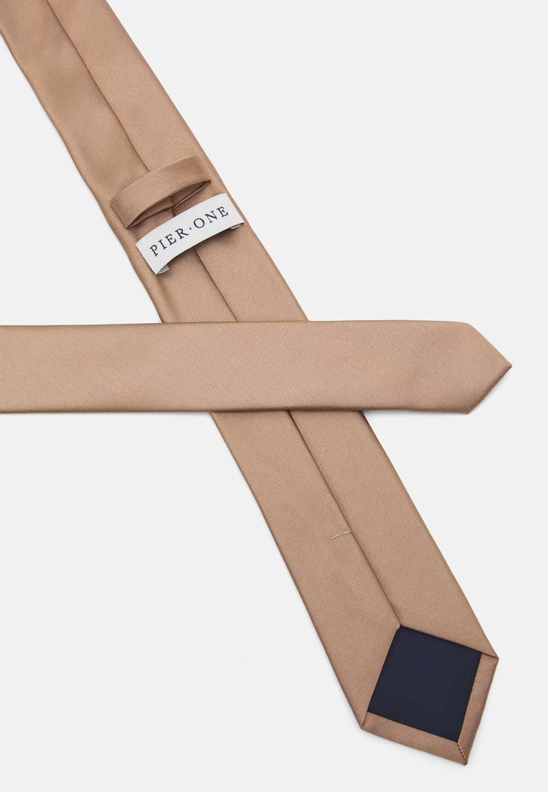 Pier One Hombre Corbata - Tan 4 Pier One Hombre Corbata - Tan - Imagen 2
