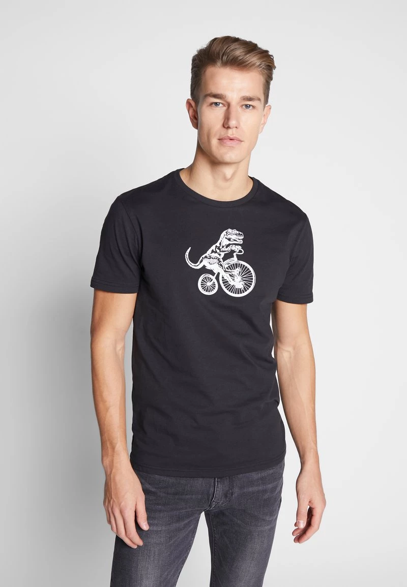 Pier One Hombre Camiseta Estampada - Black 3 Pier One Hombre Camiseta Estampada - Black
