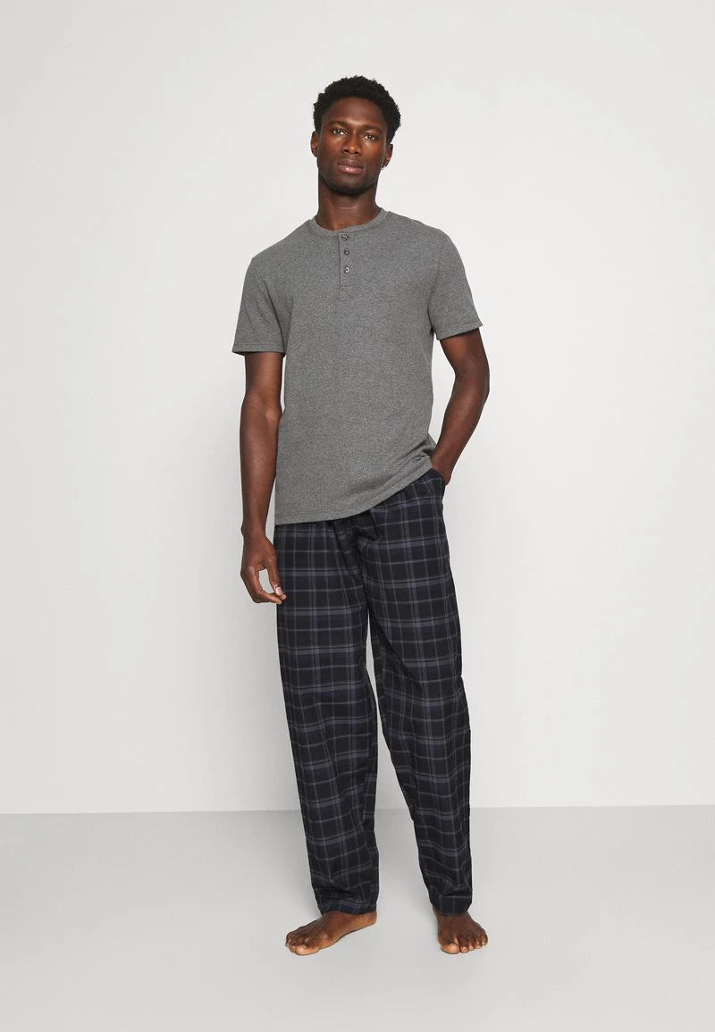 Pier One Hombre Pantalón De Pijama - Black/blue 4 Pier One Hombre Pantalón De Pijama - Black/blue - Imagen 2
