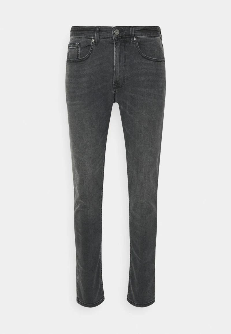 Pier One Hombre SLIM - Vaqueros Tapered - Grey Denim 3 Pier One Hombre SLIM - Vaqueros Tapered - Grey Denim