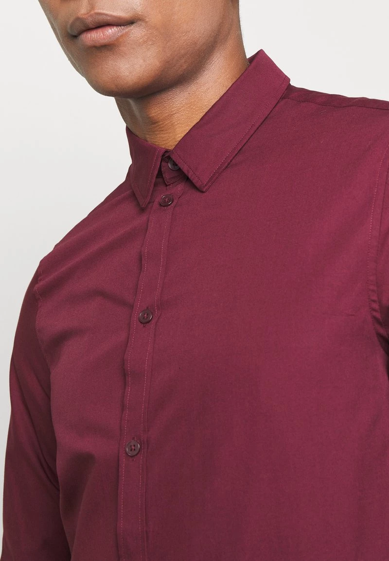 Pier One Camisa Elegante - Bordeaux, Hombre 8 Pier One Camisa Elegante - Bordeaux, Hombre - Imagen 6