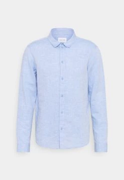 Pier One Hombre Camisa - Mottled Blue -Ofertas Pier One Tienda c94cd9665e9243bba67f82883187af79
