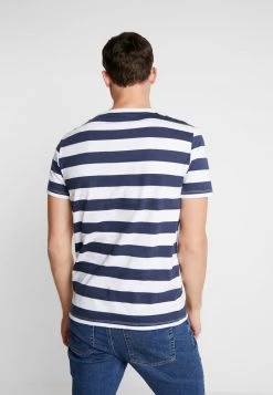 Pier One Hombre Camiseta Estampada - Dark Blue/white -Ofertas Pier One Tienda cb25ac1c9c4243fa9c800a87c0062cfb