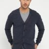 Pier One Hombre Chaqueta De Punto - Mottled Blue -Ofertas Pier One Tienda cb75ffcb4bc44867bdfbe488831375c2