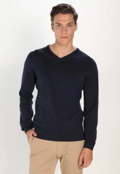 Pier One Hombre Jersey De Punto - Dark Blue