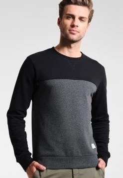 Pier One Hombre Sudadera - Mottled Dark Grey