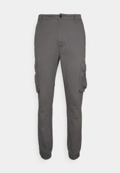 Pier One Hombre Pantalones Cargo - Dark Grey -Ofertas Pier One Tienda cd895d006b694f53a0910d76167d7305