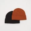 Pier One Unisexo 2 PACK UNISEX - Gorro - Black/brown -Ofertas Pier One Tienda cef8e418a80e480ea1d1043761ccf21f