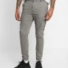 Pier One Pantalones Cargo - Grey, Hombre -Ofertas Pier One Tienda cf622340c03a4d19959ae806ee508811