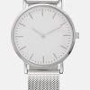 Pier One Unisexo Reloj - Silver-coloured