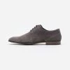 Pier One LEATHER - Zapatos Con Cordones - Grey, Hombre -Ofertas Pier One Tienda d01d70a2887940128b07be1b4c4d6526
