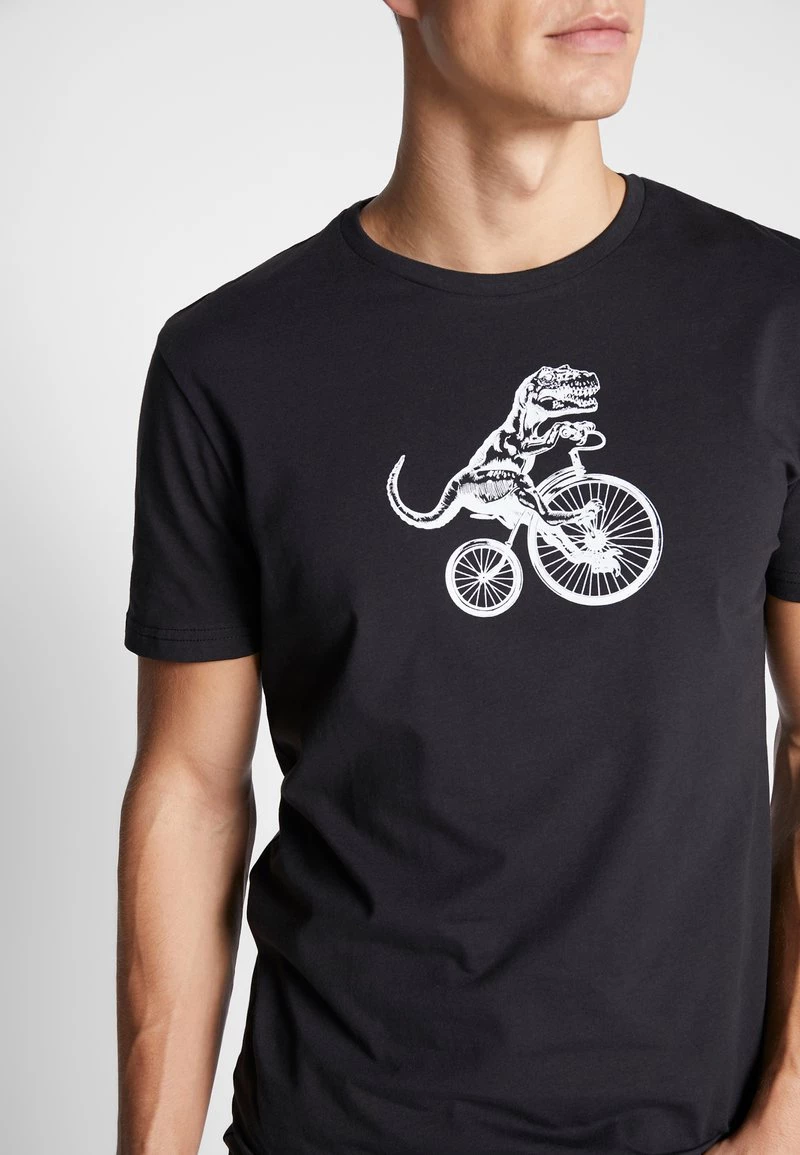 Pier One Hombre Camiseta Estampada - Black 6 Pier One Hombre Camiseta Estampada - Black - Imagen 4