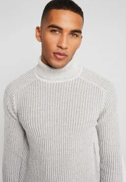 Pier One Hombre Jersey De Punto - 111 - Mottled Light Grey -Ofertas Pier One Tienda d1774a40fde44346aea6a7dd67f4ca51