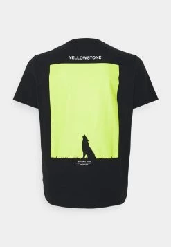 Pier One Hombre Camiseta Estampada - Black -Ofertas Pier One Tienda d28b295809a94fd68d1c043c89bb2f7b