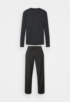 Pier One Hombre Pijama - Black/white