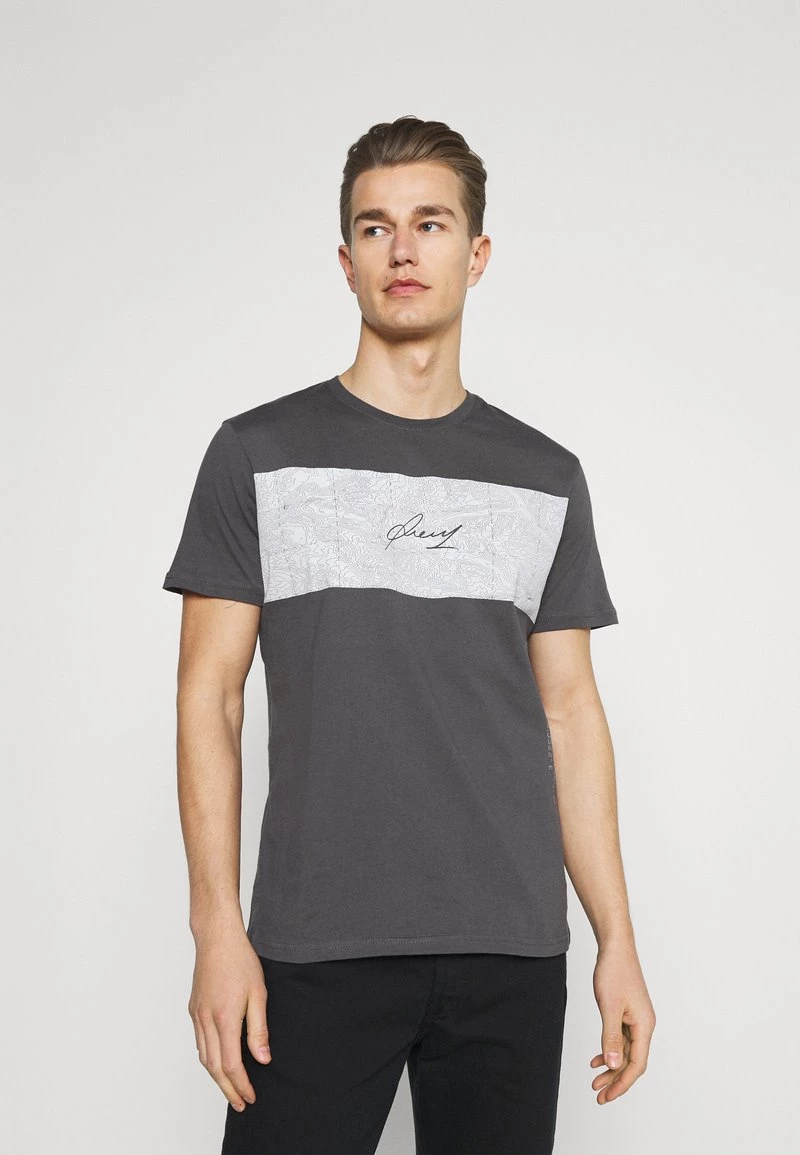 Pier One Hombre Camiseta Estampada - Dark Grey 3 Pier One Hombre Camiseta Estampada - Dark Grey