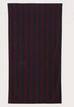 Pier One Hombre BEACH TOWEL 180x100CM 500 GSM - Toalla De Playa - Dark Blue/bordeaux