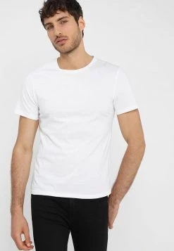 Pier One Hombre Camiseta Básica - White