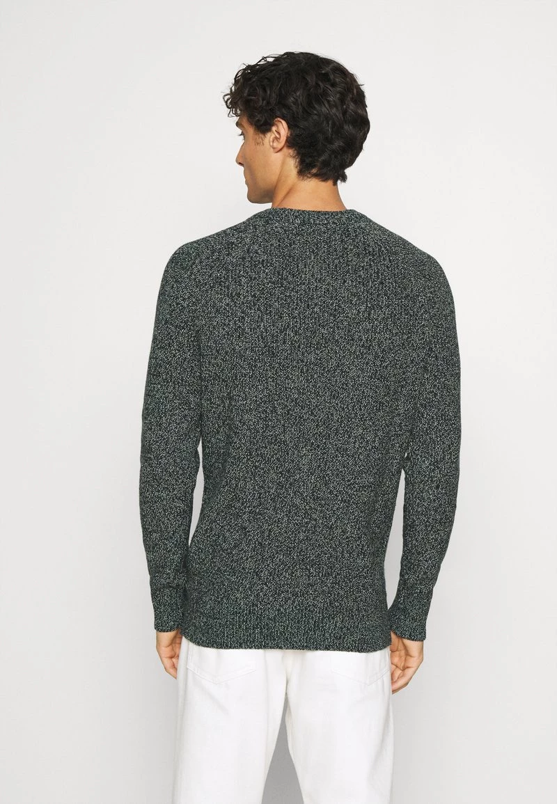 Pier One Hombre MULTICOLOUR HALF CARDIGAN JUMPER - Jersey De Punto - Dark Green 5 Pier One Hombre MULTICOLOUR HALF CARDIGAN JUMPER - Jersey De Punto - Dark Green - Imagen 3