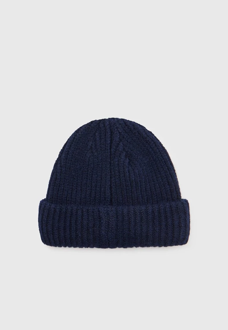Pier One Unisexo SHORT MICRO BEANIE UNISEX - Gorro - Dark Blue 4 Pier One Unisexo SHORT MICRO BEANIE UNISEX - Gorro - Dark Blue - Imagen 2