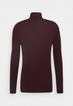 Pier One MUSCLE FIT TURTLE - Jersey De Punto - Mottled Bordeaux, Hombre -Ofertas Pier One Tienda d6bb26cd2a7941d69a2388e64193126d