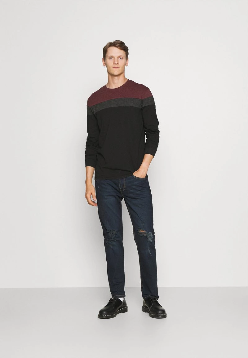 Pier One Hombre Camiseta De Manga Larga - Bordeaux/dark 4 Pier One Hombre Camiseta De Manga Larga - Bordeaux/dark - Imagen 2