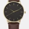 Pier One Unisexo Reloj - Brown