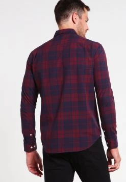 Pier One Hombre Camisa - Dark Blue/bordeaux -Ofertas Pier One Tienda e109d909650e4da6a49bc82c3cfd0c95