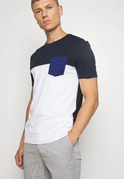 Pier One Hombre Camiseta Estampada - Dark Blue -Ofertas Pier One Tienda e15673be30704a41be54d1f6f35f760b