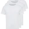 Pier One Hombre 3 PACK - Camiseta Básica - White -Ofertas Pier One Tienda e17654de93444532932b116aa1b0519f