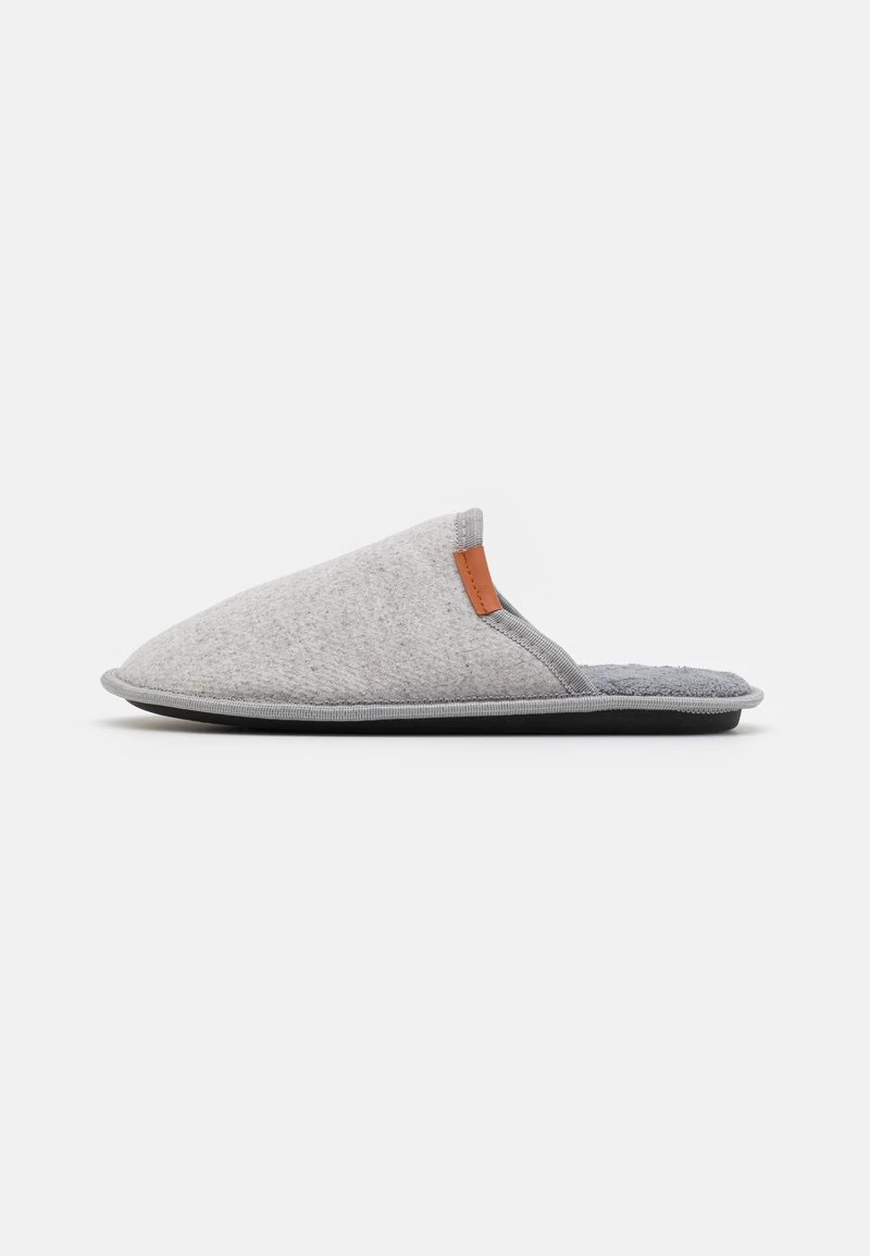 Pier One Hombre Pantuflas - Grey 3 Pier One Hombre Pantuflas - Grey
